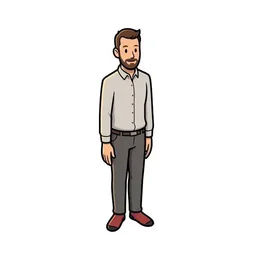 Dad in Christmas Socks